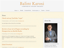 Tablet Screenshot of karosi.org